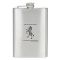 8 Oz. Double Wall Stainless Steel Flask
